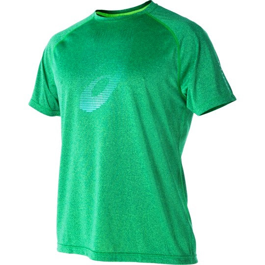 ASICS SOUKAI MEN GRAPHIC TOP GREEN GECKO