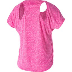 ASICS WOMEN FIT SANA BURNOUT GRAPHIC TEE