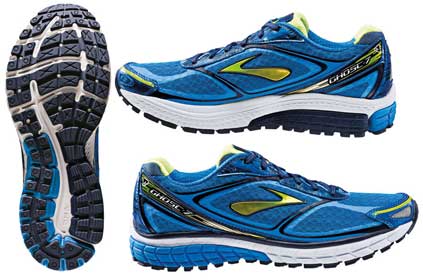 BROOKS MENS GHOST 7 RUN SHOE 110168D427