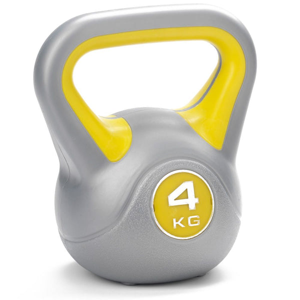 York 4kg Vinyl Dipped Kettlebell