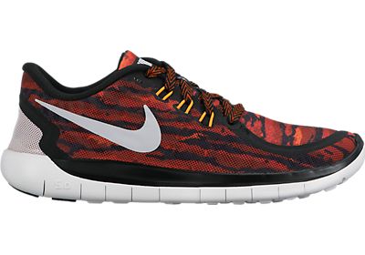 NIKE FREE 5.0 PRINT RED