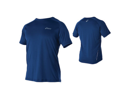 ASICS MENS SS TOP INDIGO BLUE