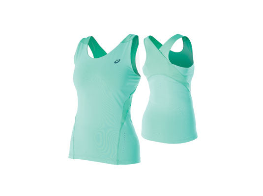 ASICS WMNS TANK TOP AQUA MINT
