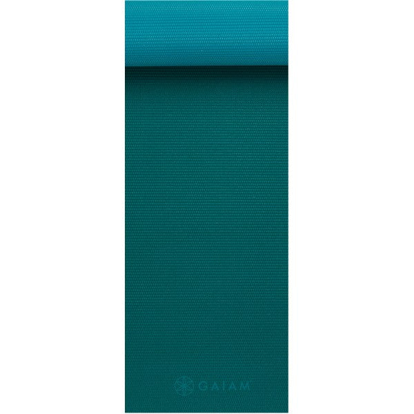 GAIAM TURQUOISE SEA YOGA MAT 3mm
