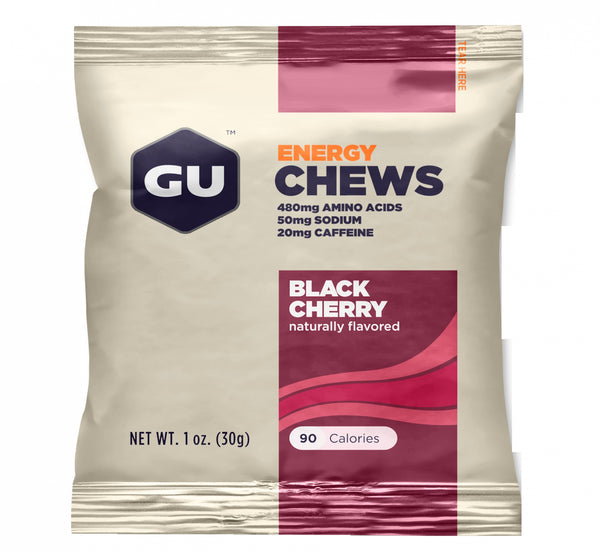 GU CHEWS BLACK CHERRY