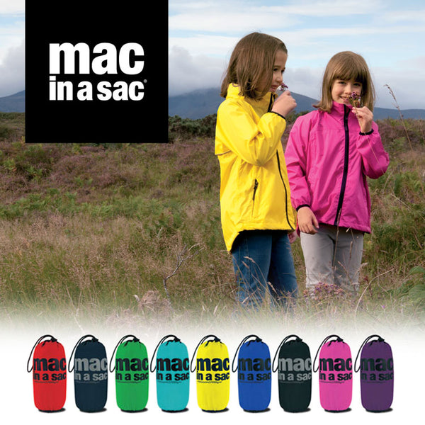MAC IN A SAC KIDS RAIN PROOF JACKET