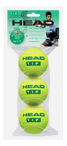 HEAD TIP 1 AGE GROUP TENNIS BALL 3 PACK