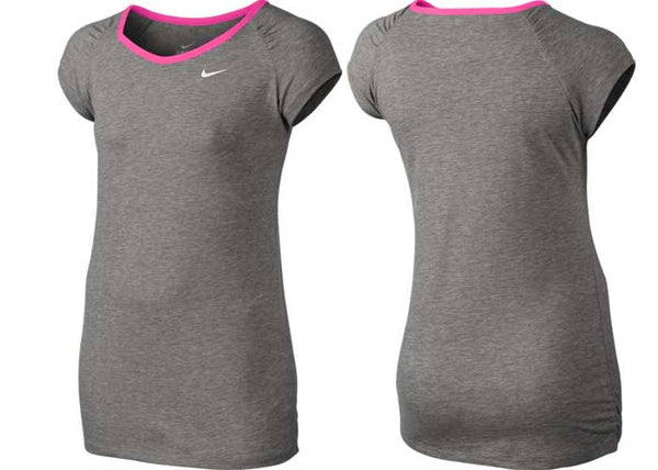 NIKE GIRLS DRI-FIT COOL SHORT SLEEVE TOP