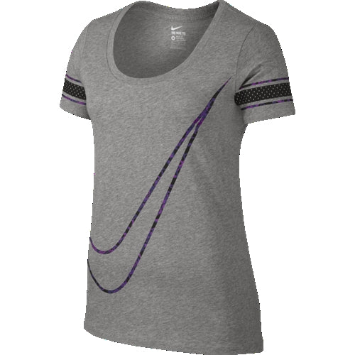 NIKE WOMENS PHOTOGRAM SWOOSH TEE
