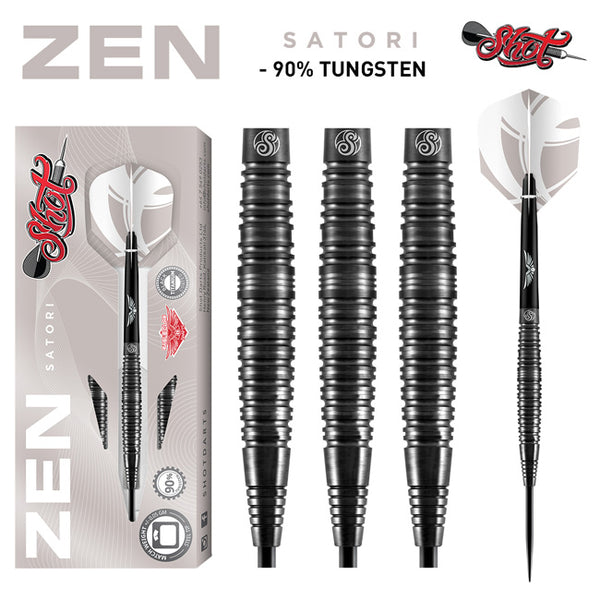 Shot Darts Zen Satori Steel Tip Set-90%