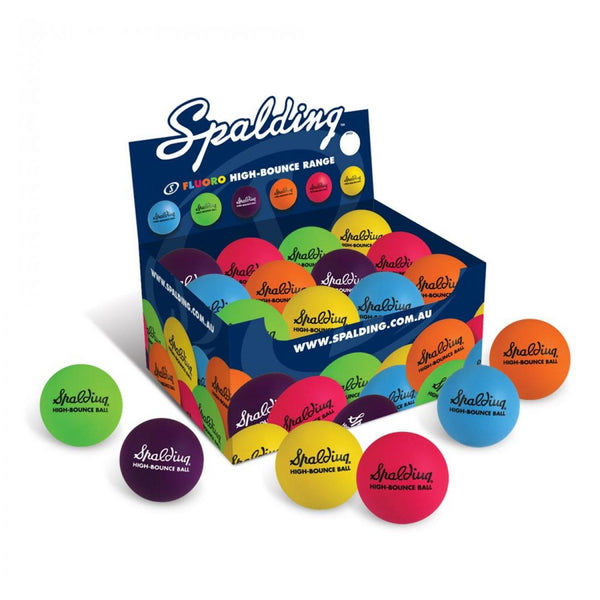 SPALDING HIGH BOUNCE BALLS FLUORO
