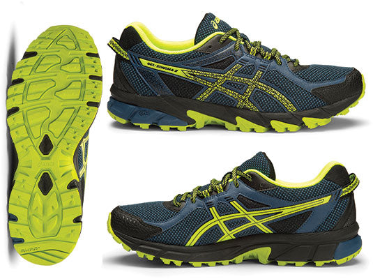ASICS MENS GEL SONOMA 2 TRAIL RUN SHOES