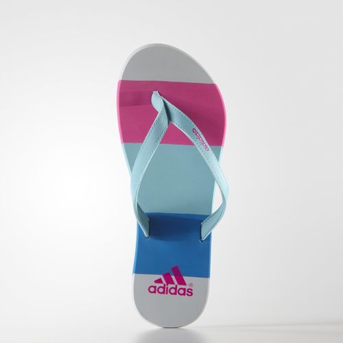 ADIDAS EEZAY STRIPED JANDALS WMNS BLU/PI
