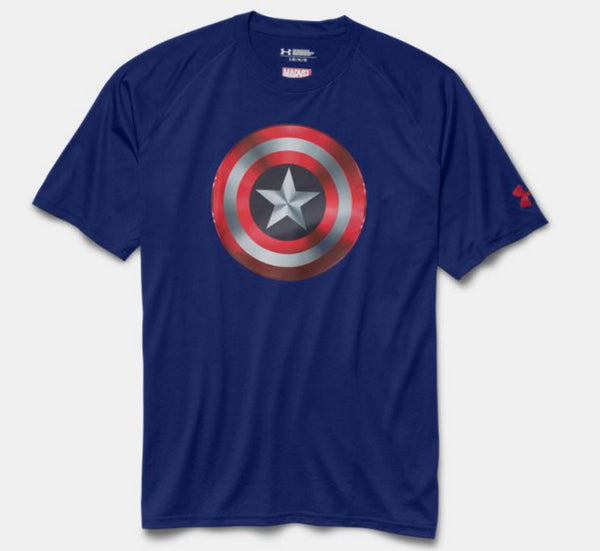 UNDER ARMOUR CAPTAIN AMERICA LOOSE TEE