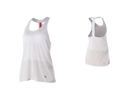 ASICS WOMEN BURNOUT TANK TOP CRYSTAL BLU
