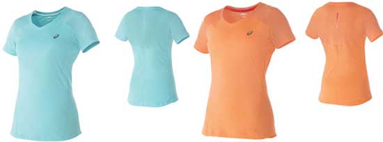 ASICS WOMENS V-NECK TEE
