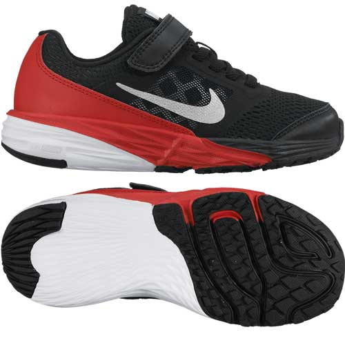 NIKE JUNIOR TRI FUSION VELCRO RUN SHOE