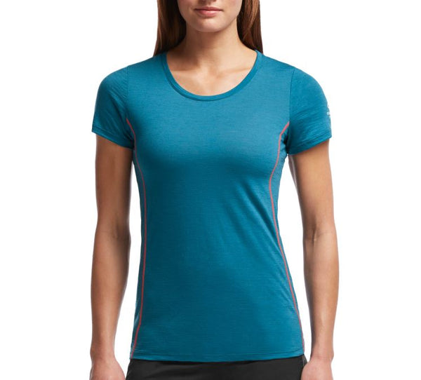 ICEBREAKER WOMEN AERO SHORT SLEEVE CREWE