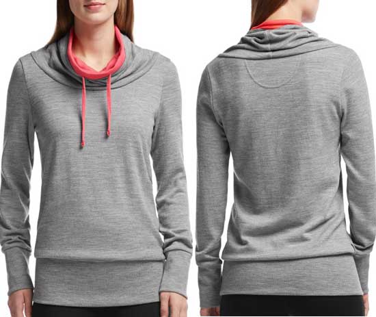 ICEBREAKER WOMENS BOREAL COWL TOP