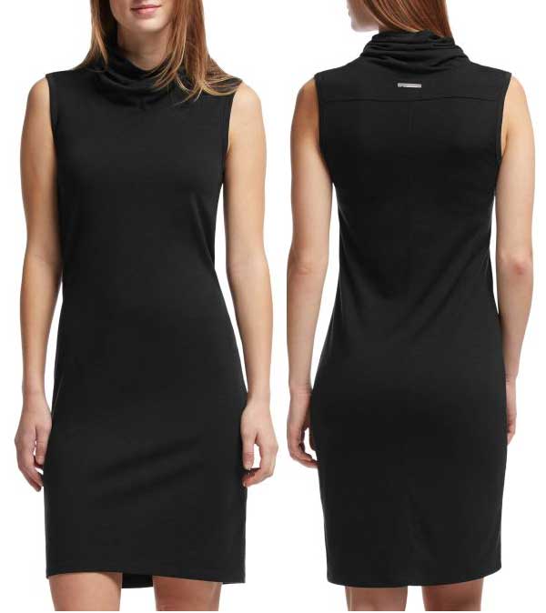 ICEBREAKER WOMENS ARIA SLEEVELESS DRESS