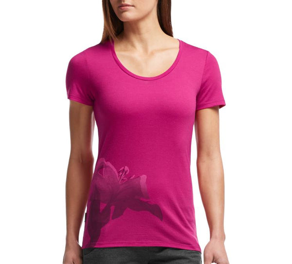 ICEBREAKER WOMEN'S TECHLITE SCOOP LILY