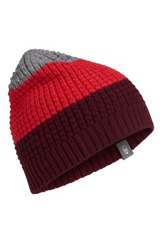 ICEBREAKER OASIS BEANIE REDWOOD/ CLAY