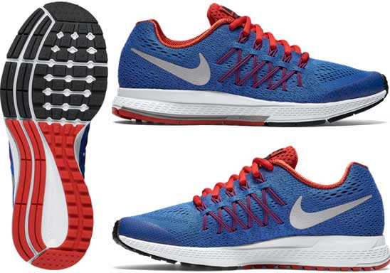 NIKE JUNIOR ZOOM PEGASUS 32 RUNNING SHOE