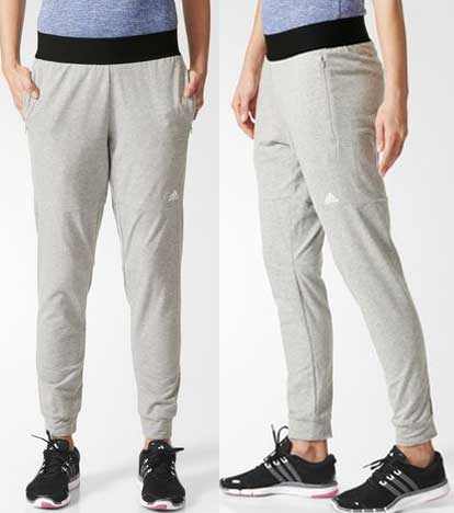 ADIDAS WOMENS TAPPERED PANT