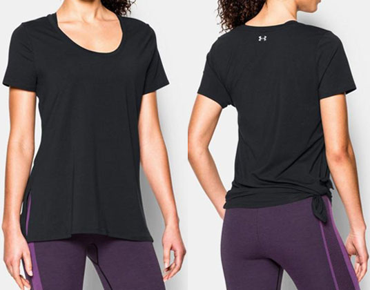 UNDER ARMOUR WOMENS STUDIO OVERSIZED TEE