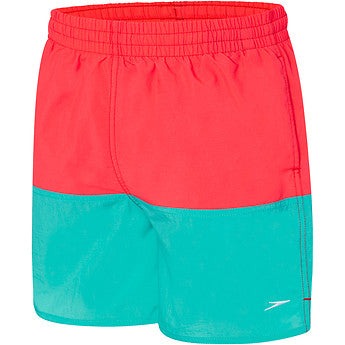 SPEEDO BOYS PANEL SOLID LEISURE SHORT