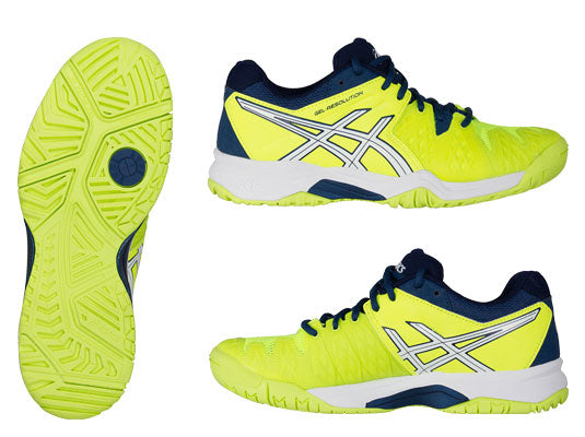 ASICS GEL RESOLUTON 6 TENNIS SHOES