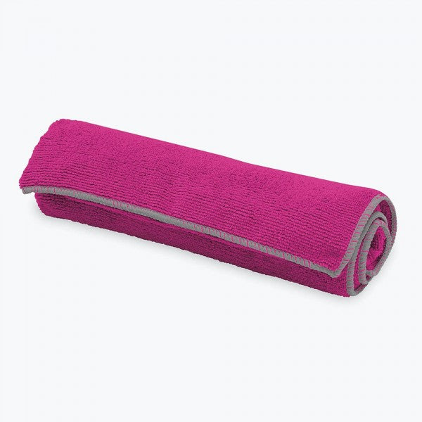 GAIAM SMALL FUSCHIA YOGA TOWEL