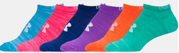UNDER ARMOUR WOMEN TWIST NO SHW SOCK 6PK