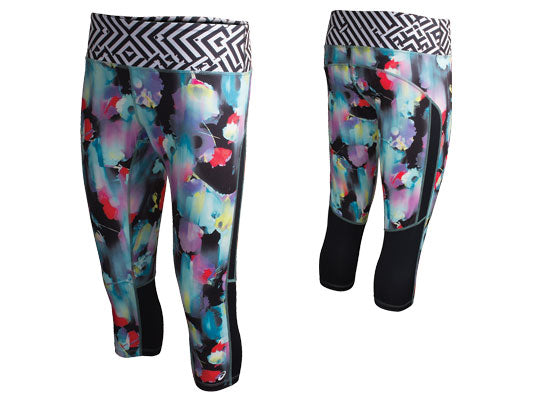 ASICS WOMEN'S PRINTED CAPRI