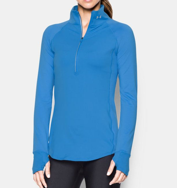UNDER ARMOUR WOMENS THREADBORNE 1/2 ZIP