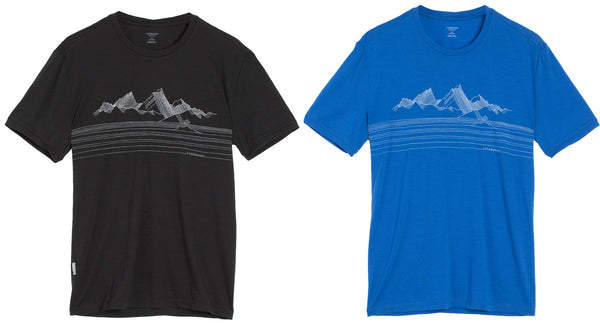 ICEBREAKER MEN'S TECHLITE SHORT SLV CREW