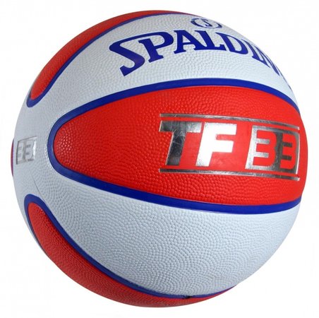 SPALDING TF33 RED/WHITE/BLUE SZ 7 B/BALL