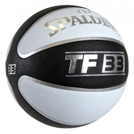 SPALDING TF33 BLACK/WHITE SZ6 BASKETBALL
