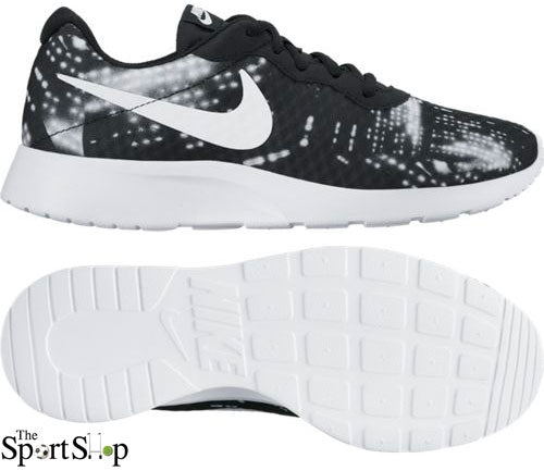 NIKE MEN'S TANJUN PRINT RUN SHOE
