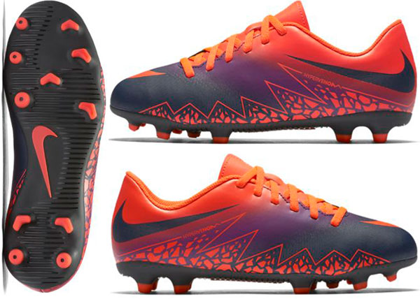 NIKE JUNIOR HYPERVENOM PHADE II FG BOOT