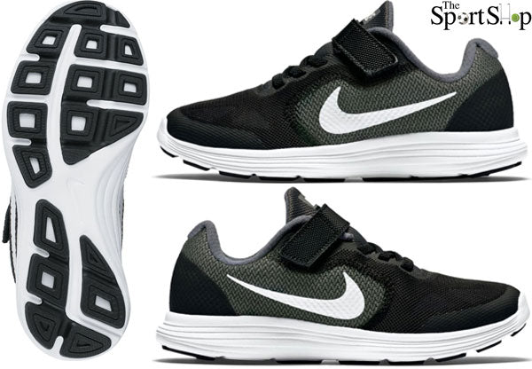 NIKE PRE SCHOOL VELCRO REVOLUTION 3 SHOE