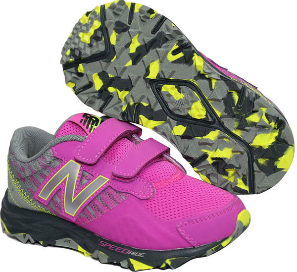 NEW BALANCE JUNIOR VELCRO TRAIL RUN SHOE
