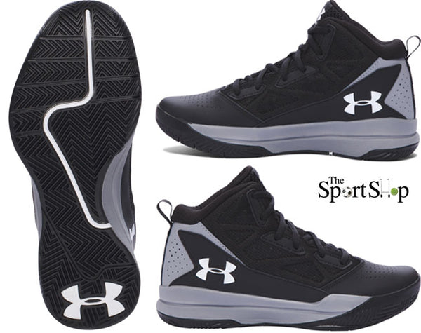 UNDER ARMOUR JNR JET MID BASKETBALL SHOE