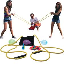 THREE PERSON WATER BALLOON LAUNCHER