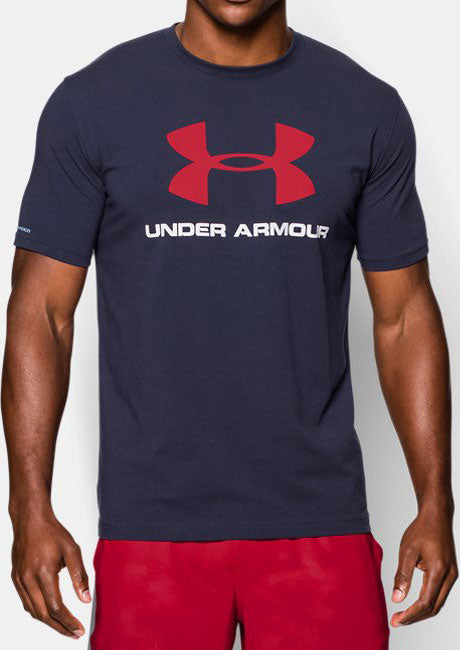 UNDER ARMOUR MEN'S SPORTSTYLE LOGO TEE