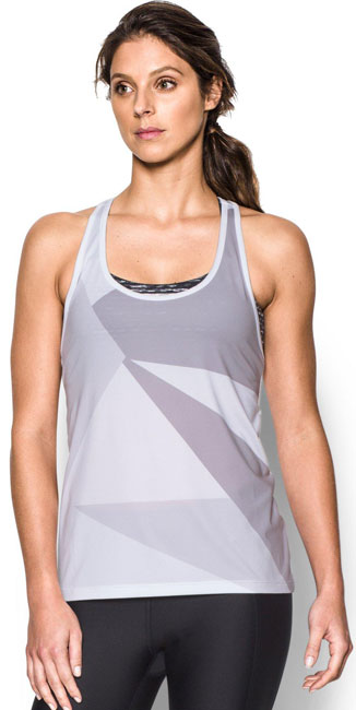 UNDER ARMOUR WOMEN'S GEO RUN TANK