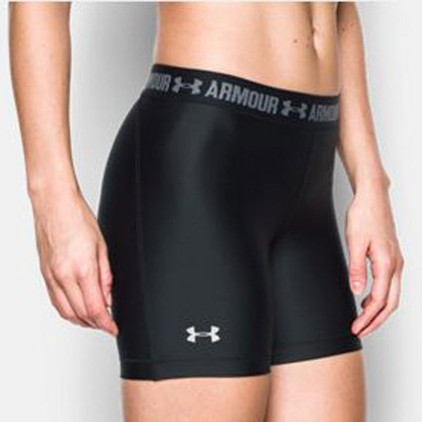 UNDER ARMOUR WOMENS HEATGEAR MIDDY SHORT