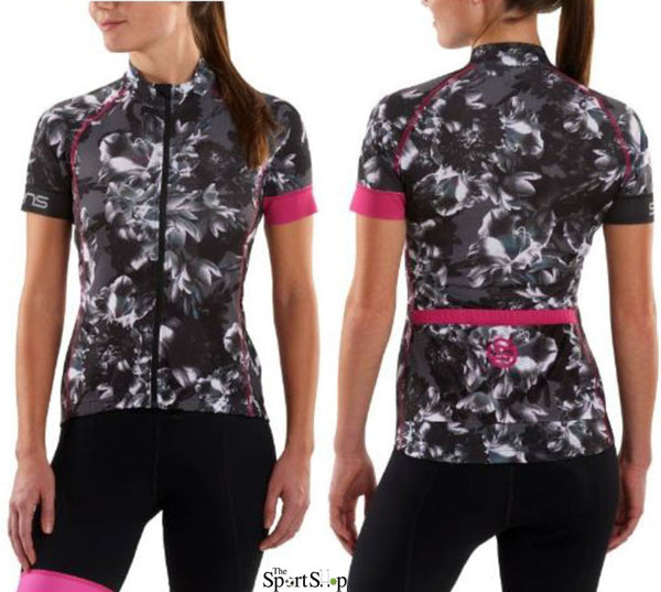 SKINS WOMEN CYCLE CLASSIC FULL ZIP JERSY