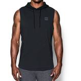 UNDER ARMOUR MEN'S RIVAL SLEEVELESS HOOD