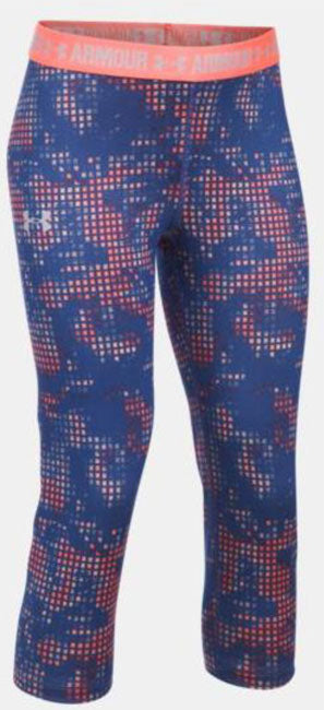 UNDER ARMOUR GIRL PRINTED HEATGEAR CAPRI